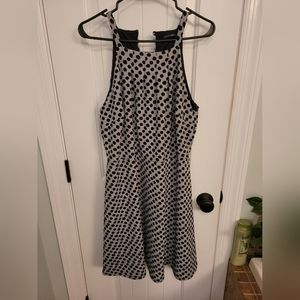 Black white sundress